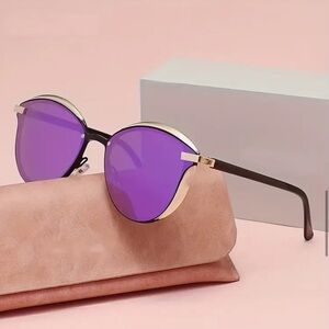 Purple and Gold shades / sunglasses. BRAND NEW.